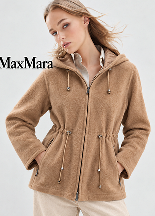 Max mara пальто куртка парка на 2 сторони вовна кемел