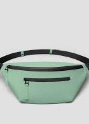 Водонепроникну поясну сумку gaston luga spläsh bumbag (у кольорі muted mint / м’ятний).