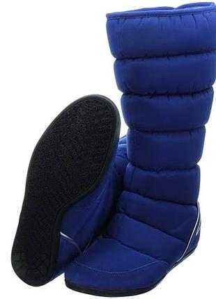 Зимові чоботи-дутики adidas northern boot w primaloft (р. 38.5 / 24 см) оригінал сині