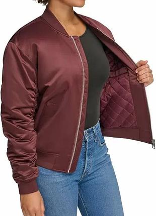 Женский бомбер levi's 40р, l, красный