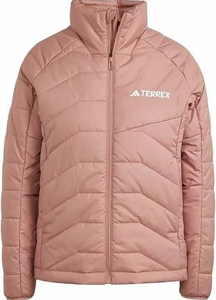 Жіноча демісезонна куртка adidas terrex р. xxl, рожева