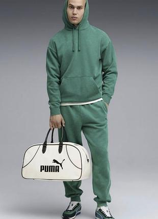 Спортивний костюм чоловічий puma зелений