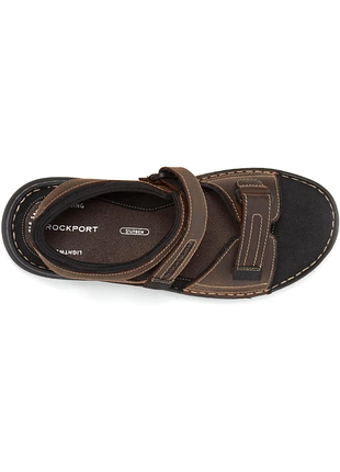 Чоловічі сандалі rockport 48р., коричневі, 32,4 см