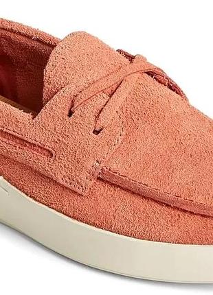 Мужские мокасины sperry 46р., оранжевые, 30 см