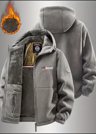 Norway куртка мужская флис зима original xl новая k60-8
