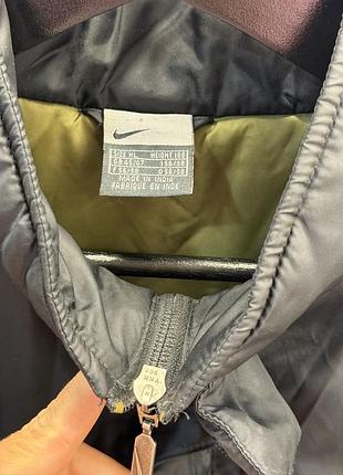 Тепла вінтажна куртка nike оригінал xl 5