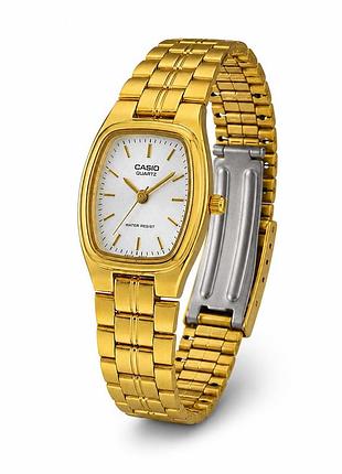 Жіночий годинник casio ltp-1169n-7a — класична модель у золотистому корпусі з мінеральним склом