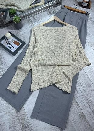 Кружевной лонгслив от h&amp;m