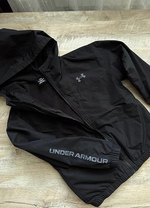 Куртка на флісі на хлопця under armour 8-9 років