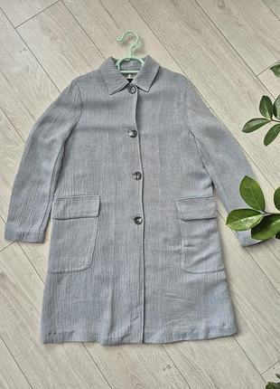 Тренч / пальто жіноче базове з гарним складом, zara
