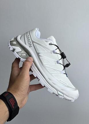 Salomon xt-6 gore-tex white/саломон хт-6 гор текс білі 36 37 38 39 40