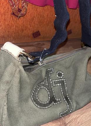 Сумка для жінок rocawear y2k сіра замшева