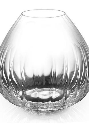 Ваза стеклянная 17 см bohemia crystal mango b82237