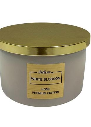 Ароматическая свеча pepco home premium edition 1 кг 13.5x8 см бежевый (79667)