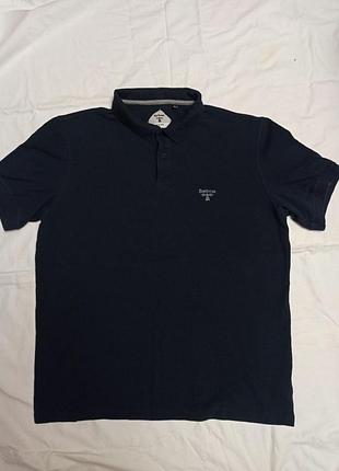 Чоловіче поло barbour beacon темно-синє xxl