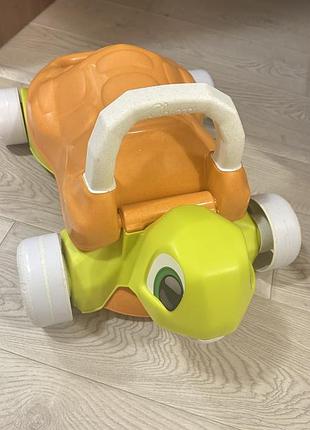 Толокар chicco и ходунок eco+ 2в1 черепаха