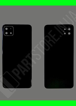 Крышка samsung a22 a226 black со стеклом камеры