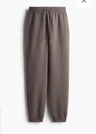 Спортивні штани джогери h&m сірі розмір s
