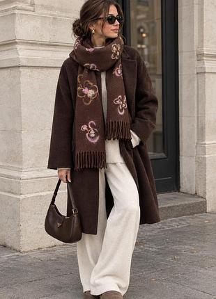 Стильний жіночий вовняний шарф gant made in italy