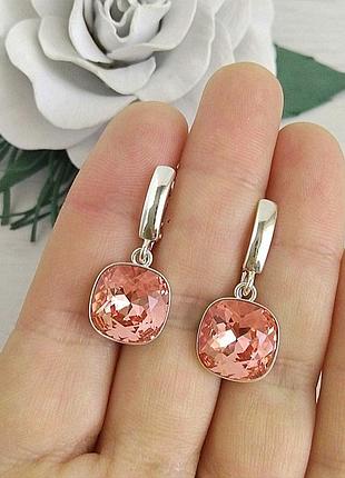 Сережки swarovski 3