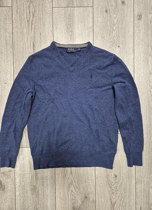 Жіночий светр з вовни мериноса polo ralph lauren,m розмір