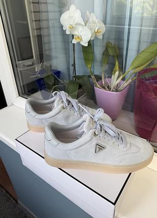 Замшеві кеди guess
