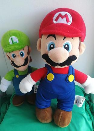 Супер марио луиджи мягкая игрушка оригинал nintendo simba super mario луиджи