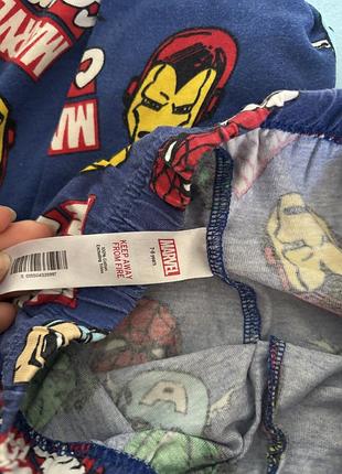 Піжама  marvel з супер героями 3