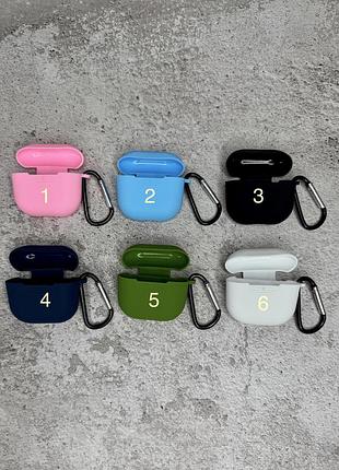 Чехол для наушников силиконовый airpods 5