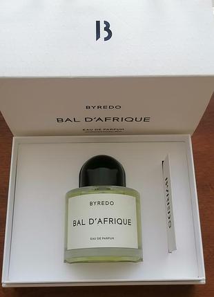 Парфюм, ниша, byredo bal d'afrique, 100 ml, оригинал.