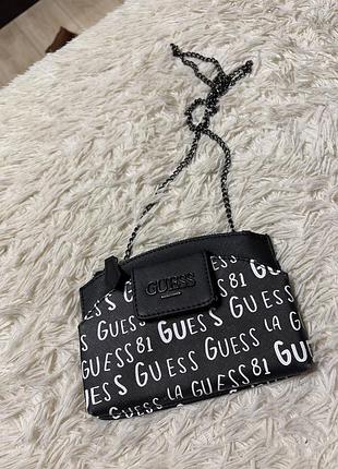 Сумочка женская guess клатч на цепочке