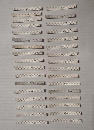660шт. smd 0805 набор резисторы 33 номиналов по 20 шт 1r-1m