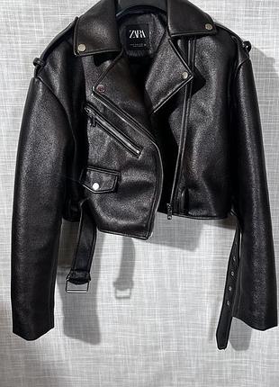 Zara 🔥🔥куртка косуха оверсайз