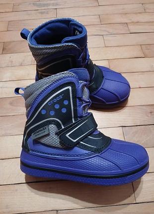 Зимние термо сапожки crocs