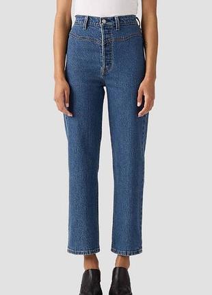 Джинси levis ribcage straight ankle