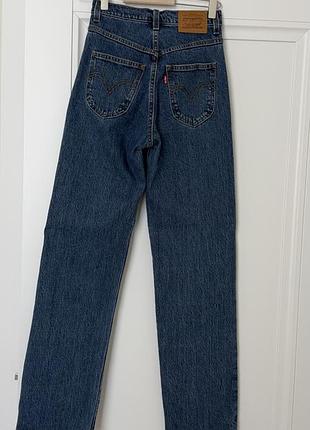 Джинси levis ribcage straight ankle 4