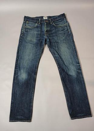 Джинси чоловічі edwin ed-55 34×32 selvedge denim