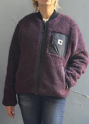 Бомбер хутровий carhartt. s - m.