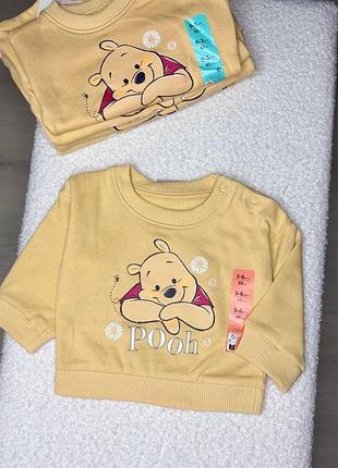 Утеплений світшот на флісі для малюків | вінні пух / winnie pooh | primark
