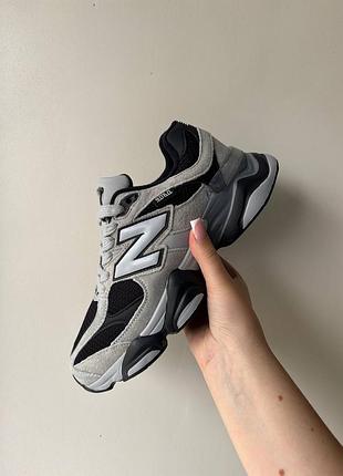New balance 9060 light gray black goretex termo 8