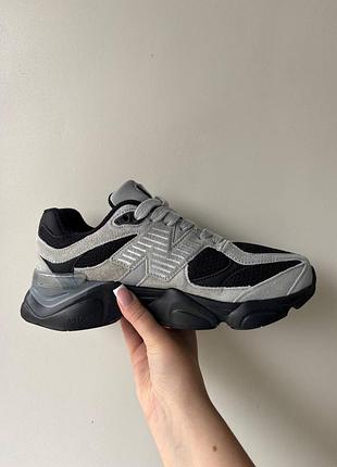 New balance 9060 light gray black goretex termo 2