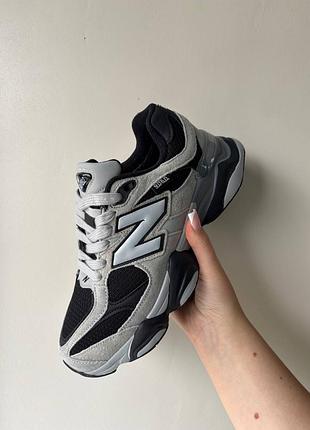 New balance 9060 light gray black goretex termo 10