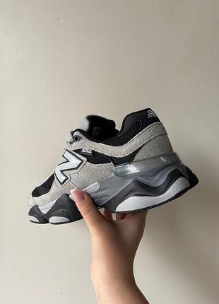 New balance 9060 light gray black goretex termo 7