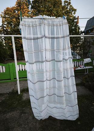 Тюль вузенька. 2