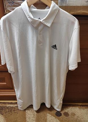 Футболка чоловіча adidas aeroready біла