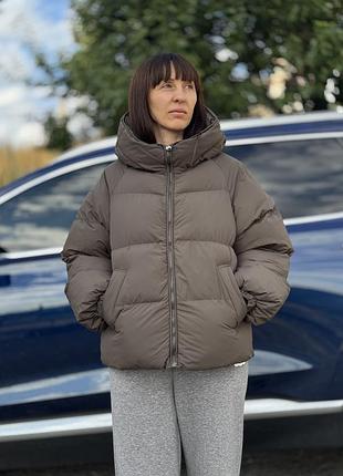 Пуховик жіночий зимовий в розмірах: m | l | xl | xxl