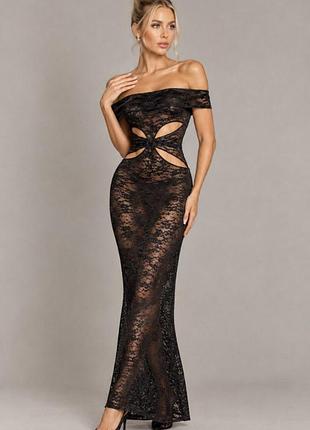Розпродаж сукня prettylittlething ажурна мереживна з вирізами