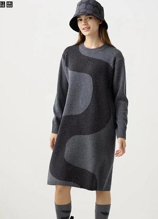 Сукня вовняна uniqlo x marimekko