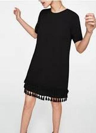 Оригинальное прямое платье/ xl/brend zara