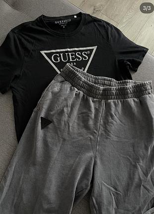 Стильні сірі штанці джогери guess